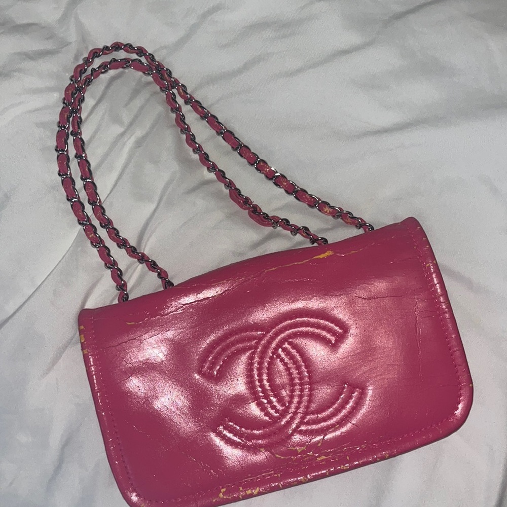 Pink Chanel Bag / Purse AUTHENTIC